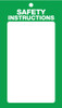 LabelTac® Safety Instructions Tag - Safety Green - Printable Tag Roll LabelTac® Safety Instructions Tag - Safety Green - Printable Tag Roll