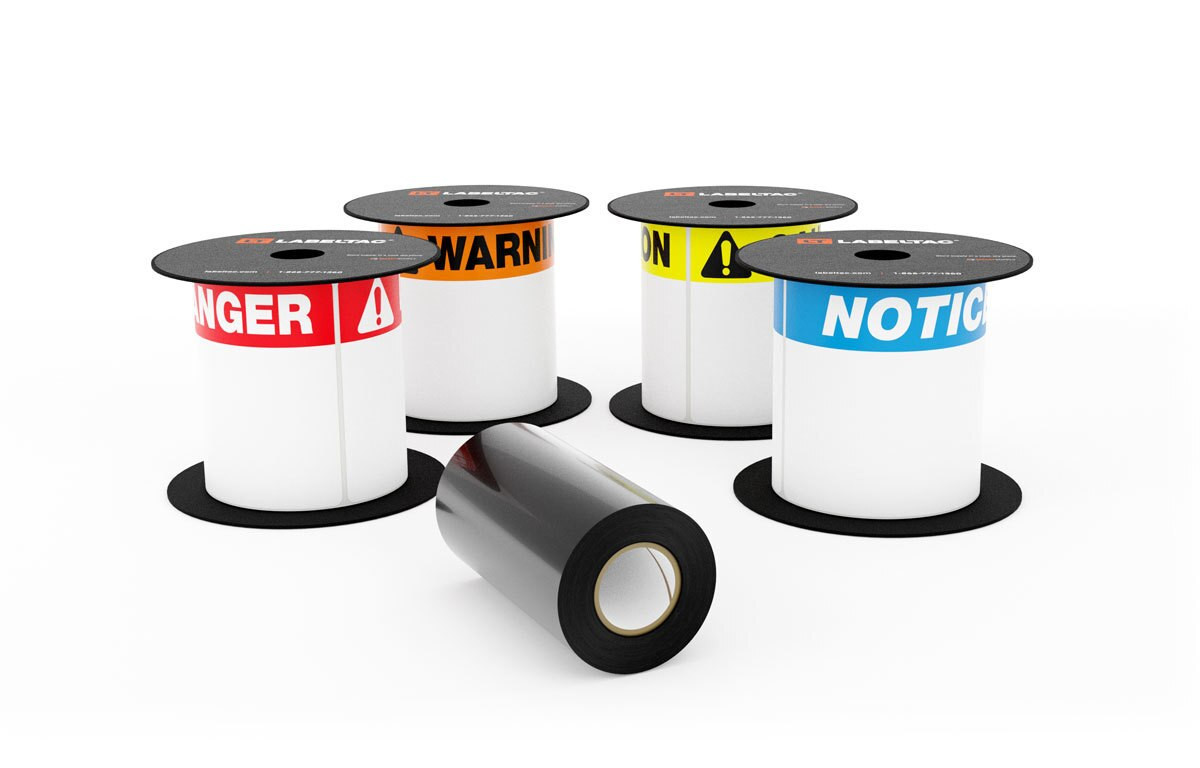 LabelTac® 4 and Pro X Basic Die Cut Supply Bundle LabelTac