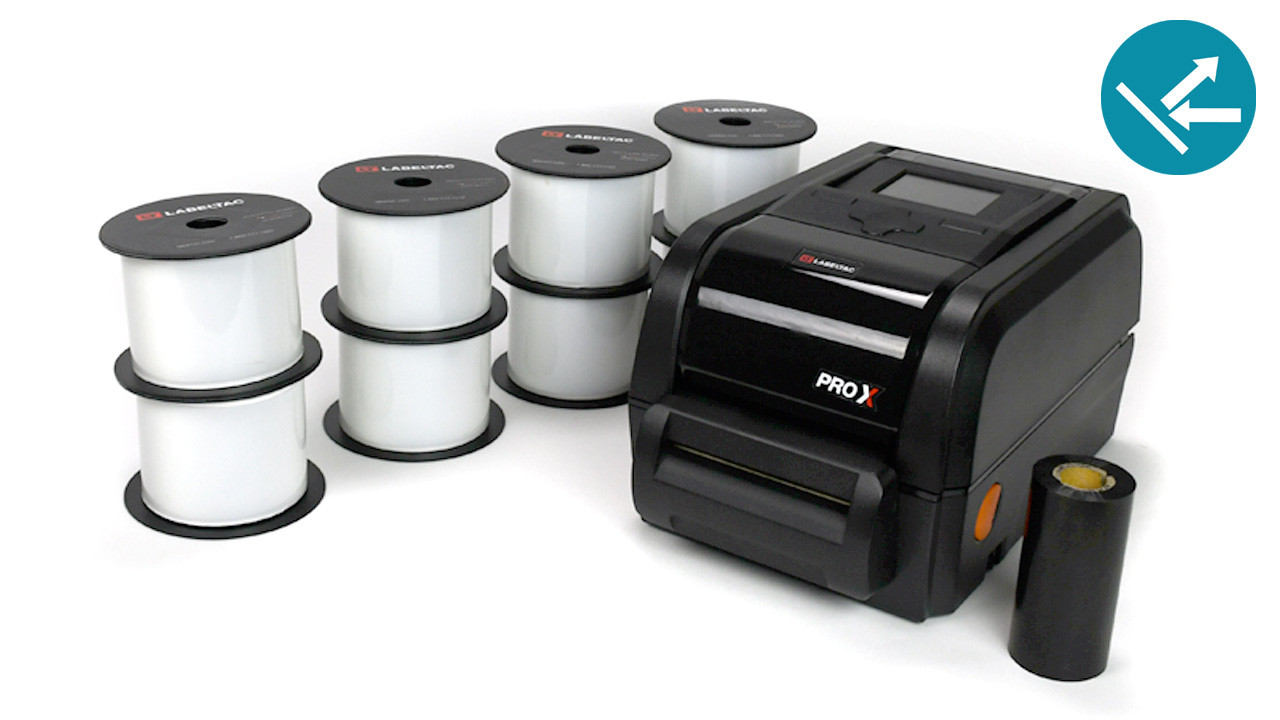 LabelTac Pro X Shipping Container ID (Reflective) Printer Bundle