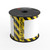 LabelTac Caution Tag - Safety Yellow and Black Stripes - Printable Tag Roll