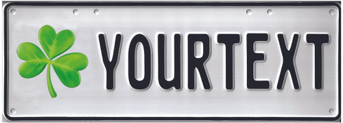 Shamrock Custom Plate Shamrock Custom Plate