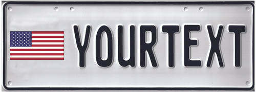 United States Custom Plate