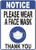 PLEASE WEAR MASK SIGN