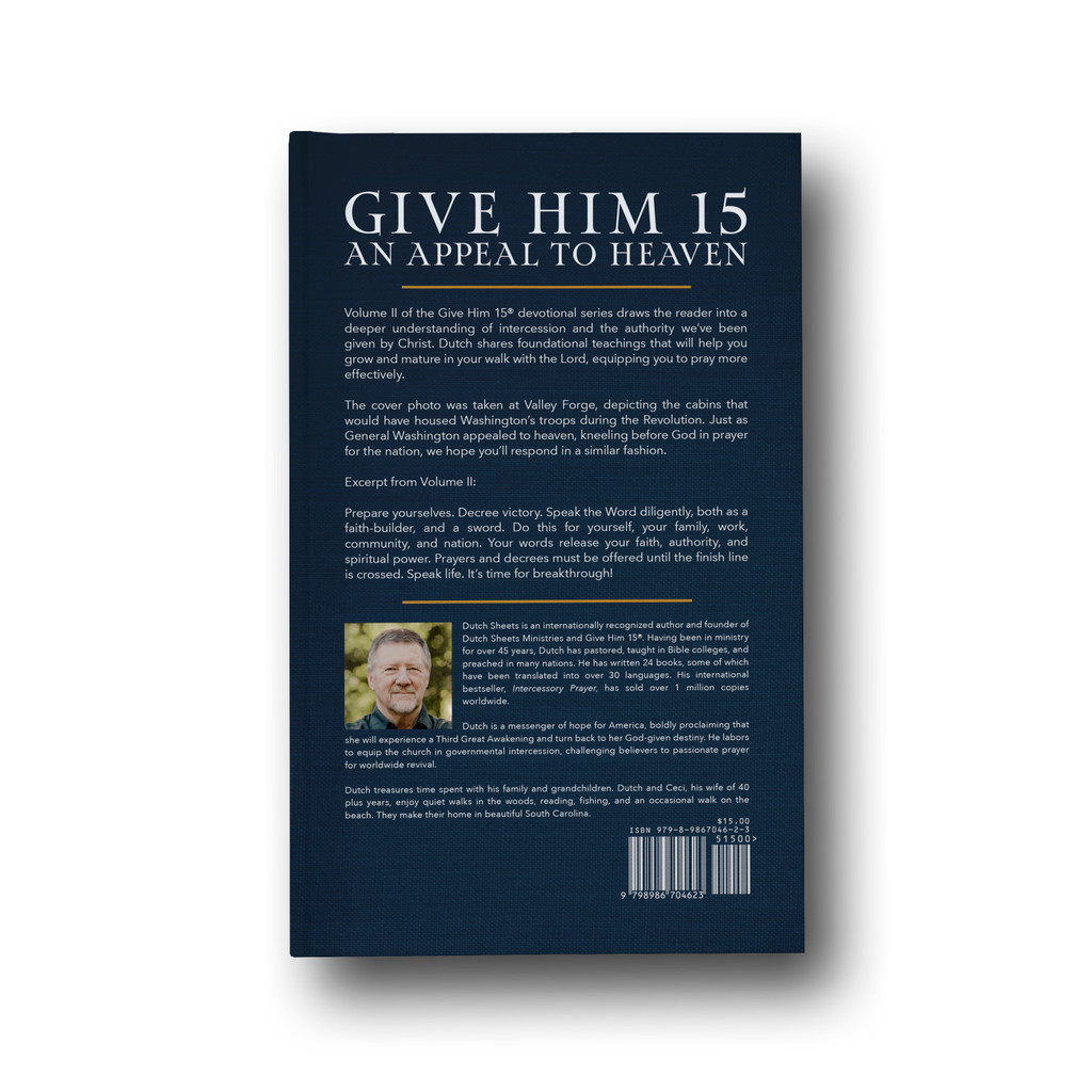 Give Him 15 An Appeal to Heaven Devotional: Volume 2 (Hardcover)