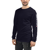 America Shall Be Saved (Unisex Long Sleeve Tee)