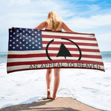 American Flag ATH Beach Towel American Flag ATH Beach Towel