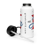 1776 America Stainless Steel Water Bottle with a Straw Lid