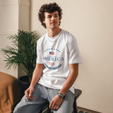 America 250th Unisex Organic Cotton T-Shirt—White