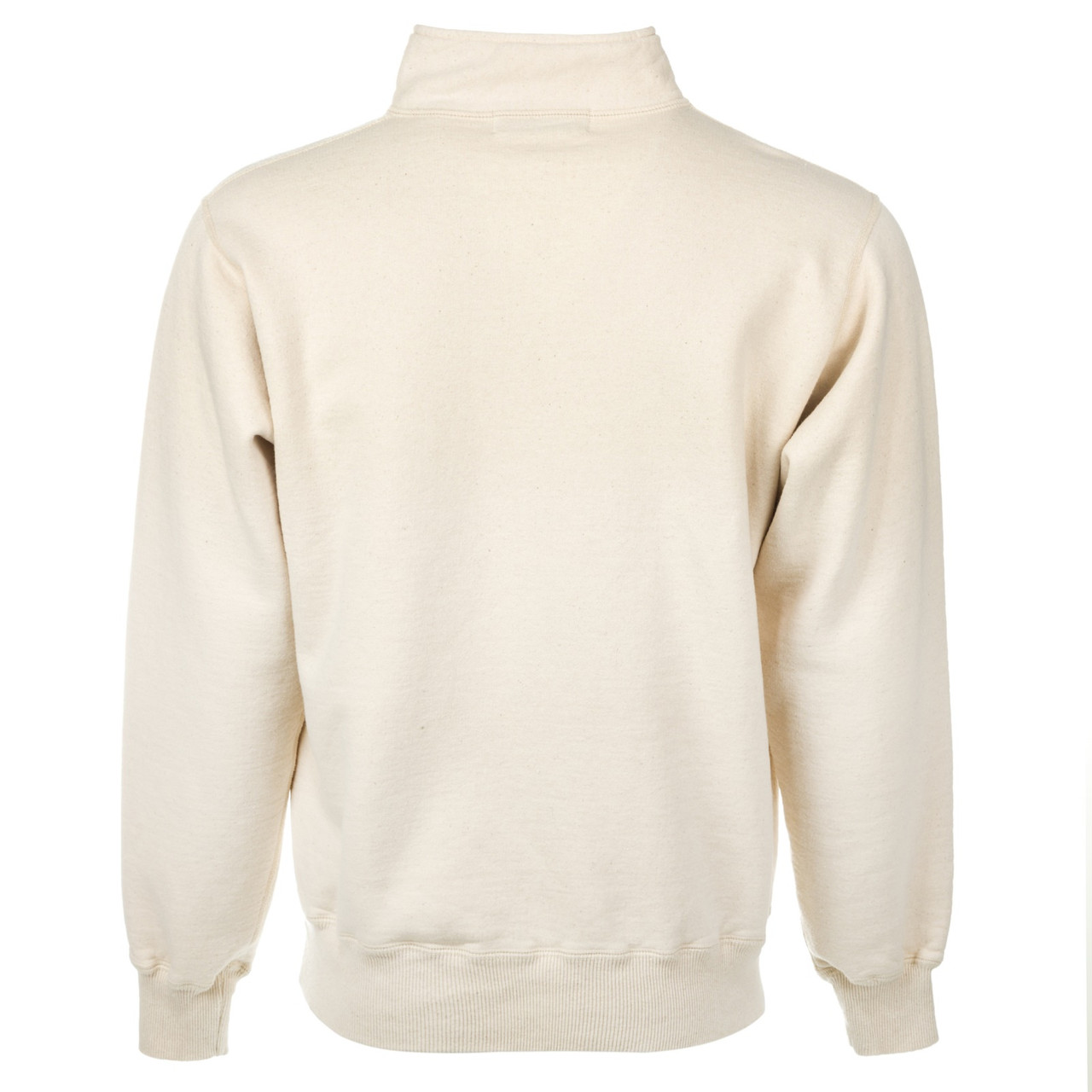Buy Zip Neck Natural 100% Cotton Online | Just Sweatshirts