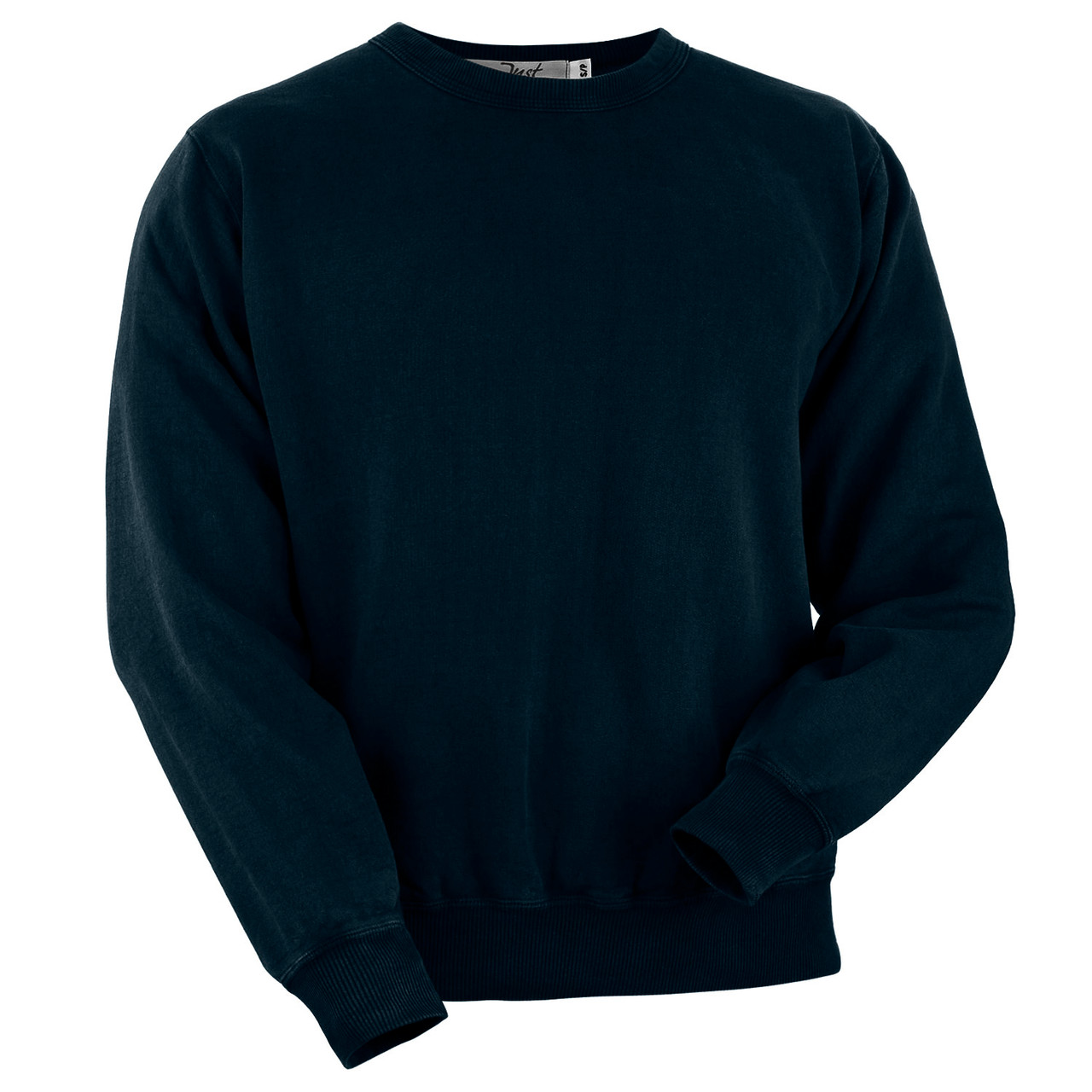 JustSweatShirt Crewneck Dark Navy 100% Cotton Sweatshirt