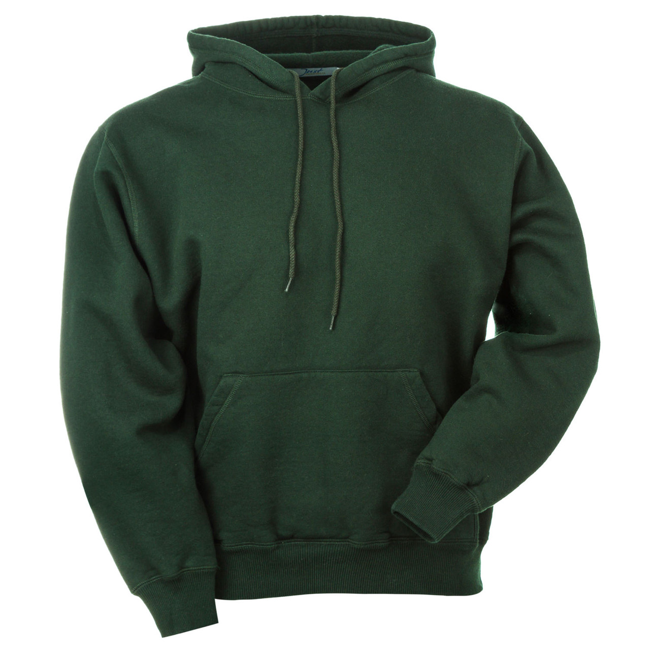 Hooded Pullover Park Green 100 Cotton Men s Heavyweight Hooded