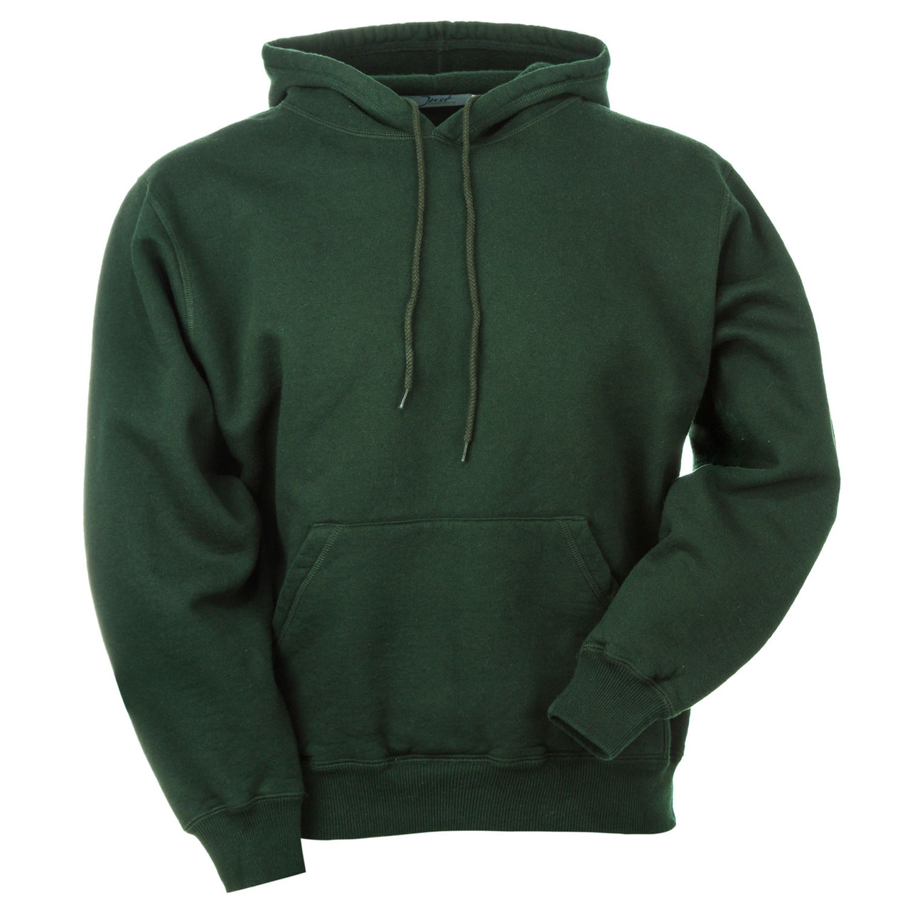 Hooded Pullover Park Green 100% Cotton