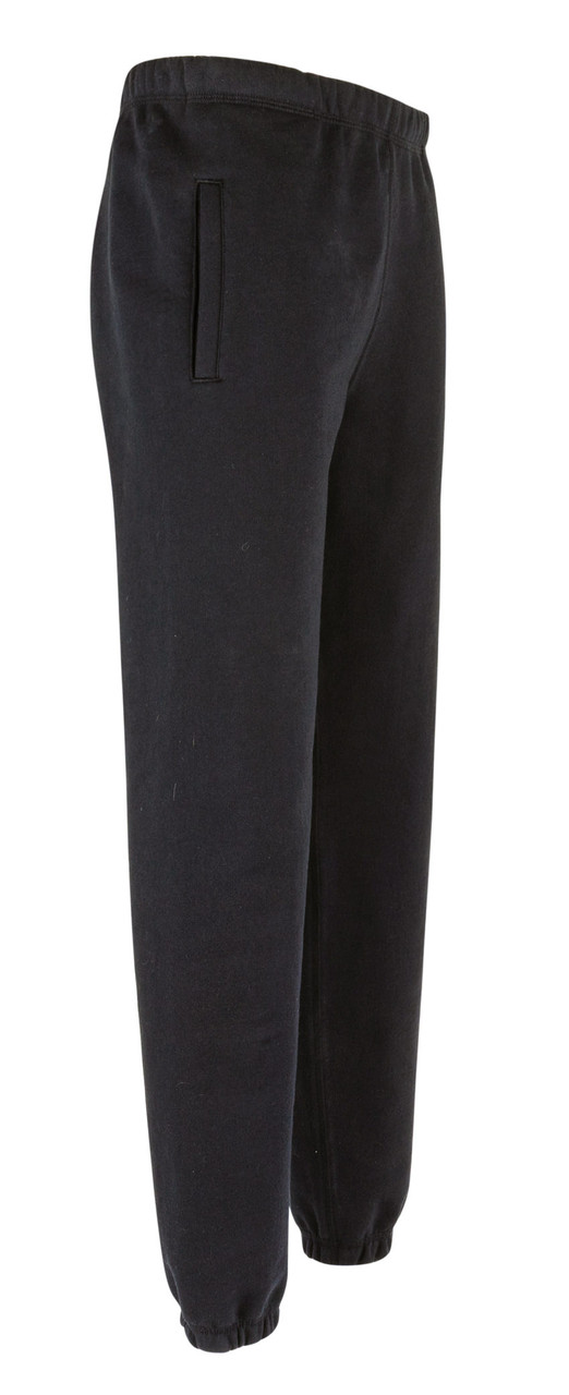 Classic Heavy Sweatpants 100% Cotton Black