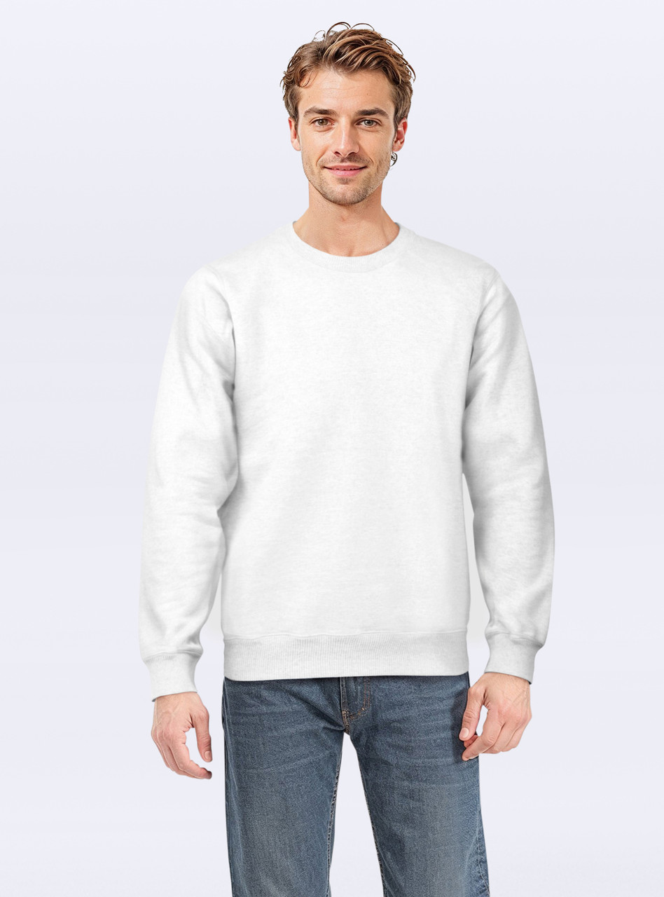 Sweatshirt Men 100 Cotton Crew Neck Sweatshirt Wholesale 100