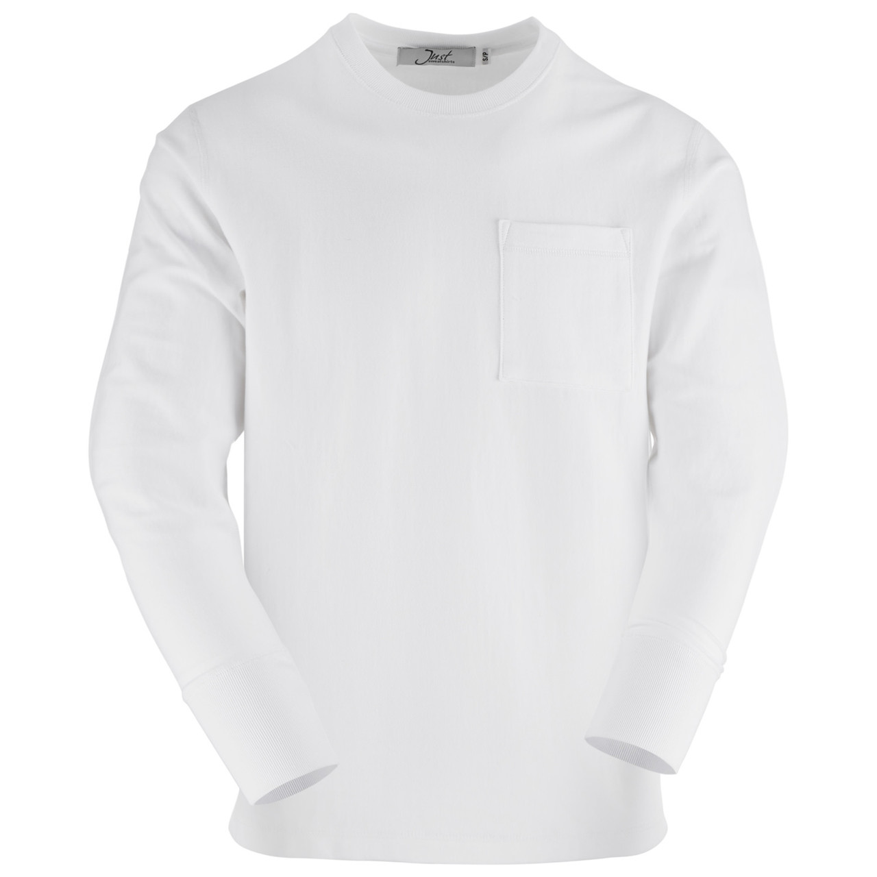 トップス 8 long sleeve t-shits white Super Heavy T-Shirt Long Sleeve 100% Cotton White