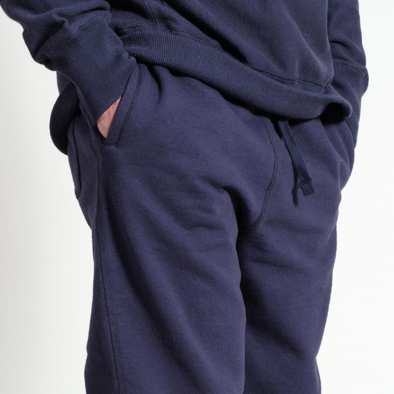 さらに100円引き◆MMLG◆NAVY SWEAT PANTS VICTOR VICTOR HEAVYWEIGHT SWEAT PANTS – HUMAN MADE Inc.