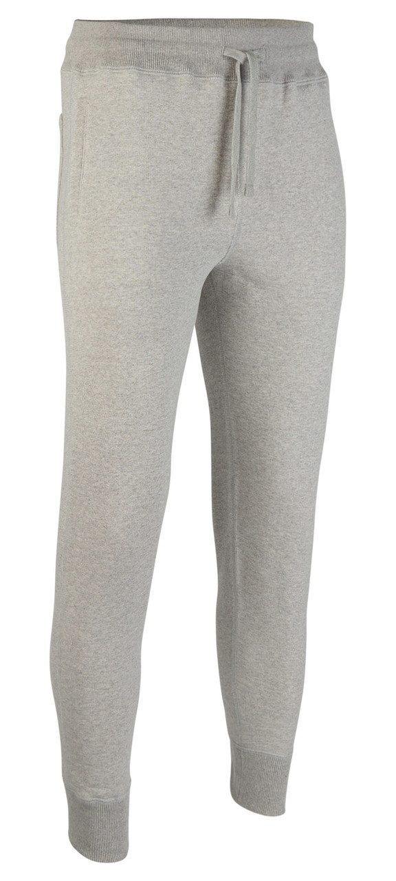 Classic Heavy Sweatpants 95% Cotton Gray Mix