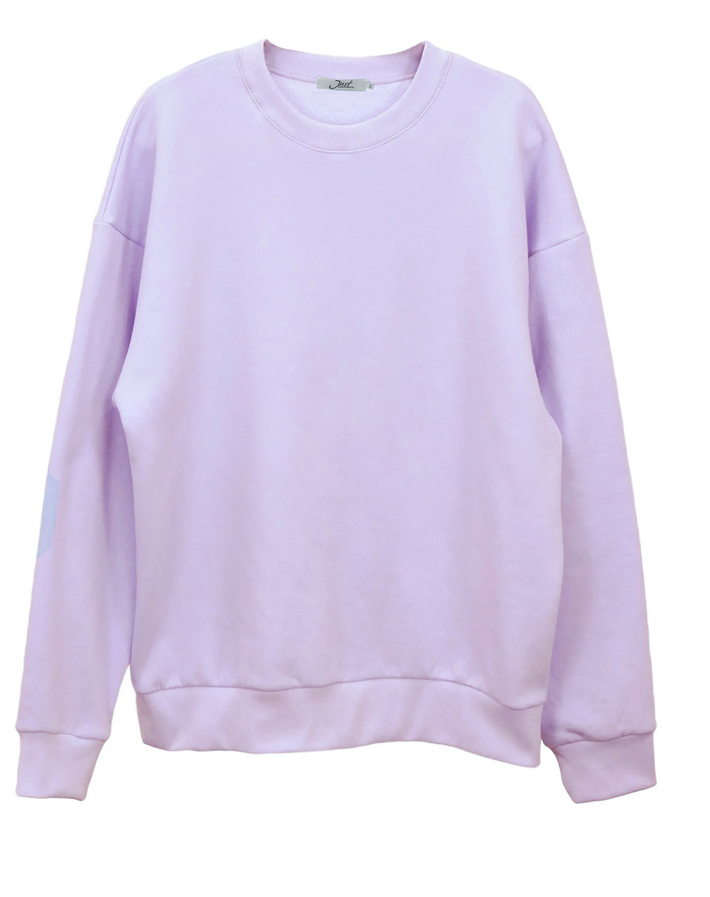 スウェット・トレーナー ERL Lilac Cotton Sweatshirt Shop Ultra Soft Ladies Crewneck 100% Cotton | Lavender
