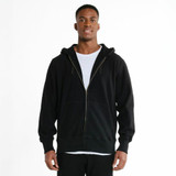 Privé Full Zip Hoodie Loop Back 100% Cotton