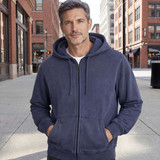 Privé Full Zip Hoodie Loop Back 100% COTTON