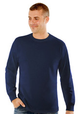 Men's Classic 100% Cotton Long Sleeve T-Shirt