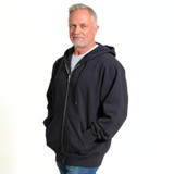 Men's Heavyweight 18 Oz Full Zip Hooded Sweatshirt