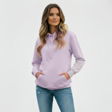 Ultra Soft Ladies Hoodies 100% Cotton