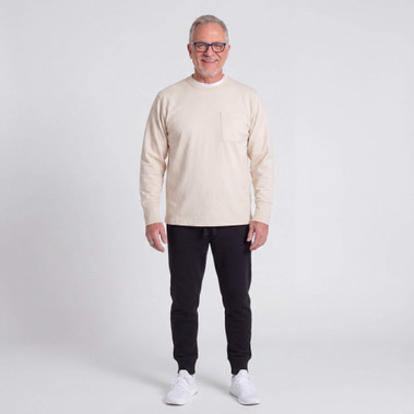 Just Sweatshirts Jogger Sweatpants Unisex Black, premium sweatpants, unisex design, black color, sleek style, comfortable fit.