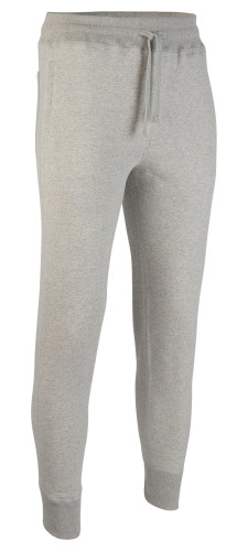 Jogger Sweatpants Unisex 95% Cotton Gray Mix