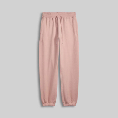 Just Sweatshirts Classic Sweatpants 100% Cotton Rose, soft pink sweatpants for a comfortable wear.