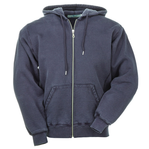 Heavyweight Sweatshirts 24 oz - Hooded Front Zipper Jacket