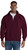 Zip Neck True Burgundy 100% Cotton