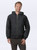 Hooded Full Front Zipper Charcoal 100% Cotton
