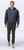 Just Sweatshirts Navy blue hooded zipper sweatshirt, Best Hoody, full front zip, 100% cotton, large size.