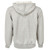 Hooded Full Front Zipper Grey Mix 95% Cotton