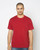 T-Shirt Men's Short Sleeve 100% Cotton Ruby Red