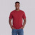 Just Sweatshirts Ruby red T-Shirt, short sleeve, 100% cotton, No , for men in a casual setting.