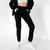 Privé Sweatpants looped back 100% Cotton Black