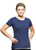 Just Sweatshirts T-Shirt Ladies Short Sleeve 100% Cotton Blue Jeans, blue, women's, short sleeve, cotton t-shirt.
