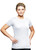 T-Shirt Ladies Short Sleeve 100% Cotton White