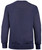 Just Sweatshirts Privé Crewneck Navy with Side Rib 100% Cotton luxury casual sweatshirt in dark blue color.