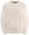 Just Sweatshirts Privé ladies' natural crewneck sweatshirt, 100% cotton, side rib detail, from PRIVÉ by Just Sweatshirts.