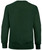 Just Sweatshirts Privé Crewneck in Park Green, 100% Cotton, Mens sweatshirt with side rib and cuff detail.