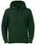 Privé Hoodie Park Green with Side Rib 100% Cotton