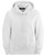 PRIVE; Hoodie White with Side Rib 100% Cotton