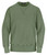 Crewneck Olive Sand with Side Rib 100% Cotton