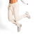 Just Sweatshirts Privé Sweatpants in Natural, Luxury 100% Cotton French Terry Sweatpants, beige, showcasing comfort fit.