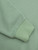 Just Sweatshirts Ultra Soft Ladies Crewneck Frosted Mint 100% Cotton Crewneck Sweatshirt cuff detail in pale green color.