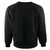 Just Sweatshirts Crewneck Black 100% Cotton sweatshirt, black in color, showcasing classic crew neck design and style.