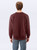 Crewneck True Burgundy 100% Cotton